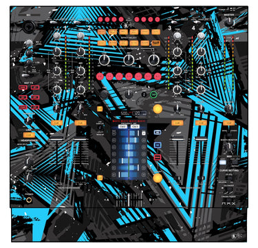 Pioneer DJ DJM 2000 Skin Ridge Blue Light